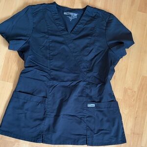Grey's Anatomy Dark Gray Scrub Top